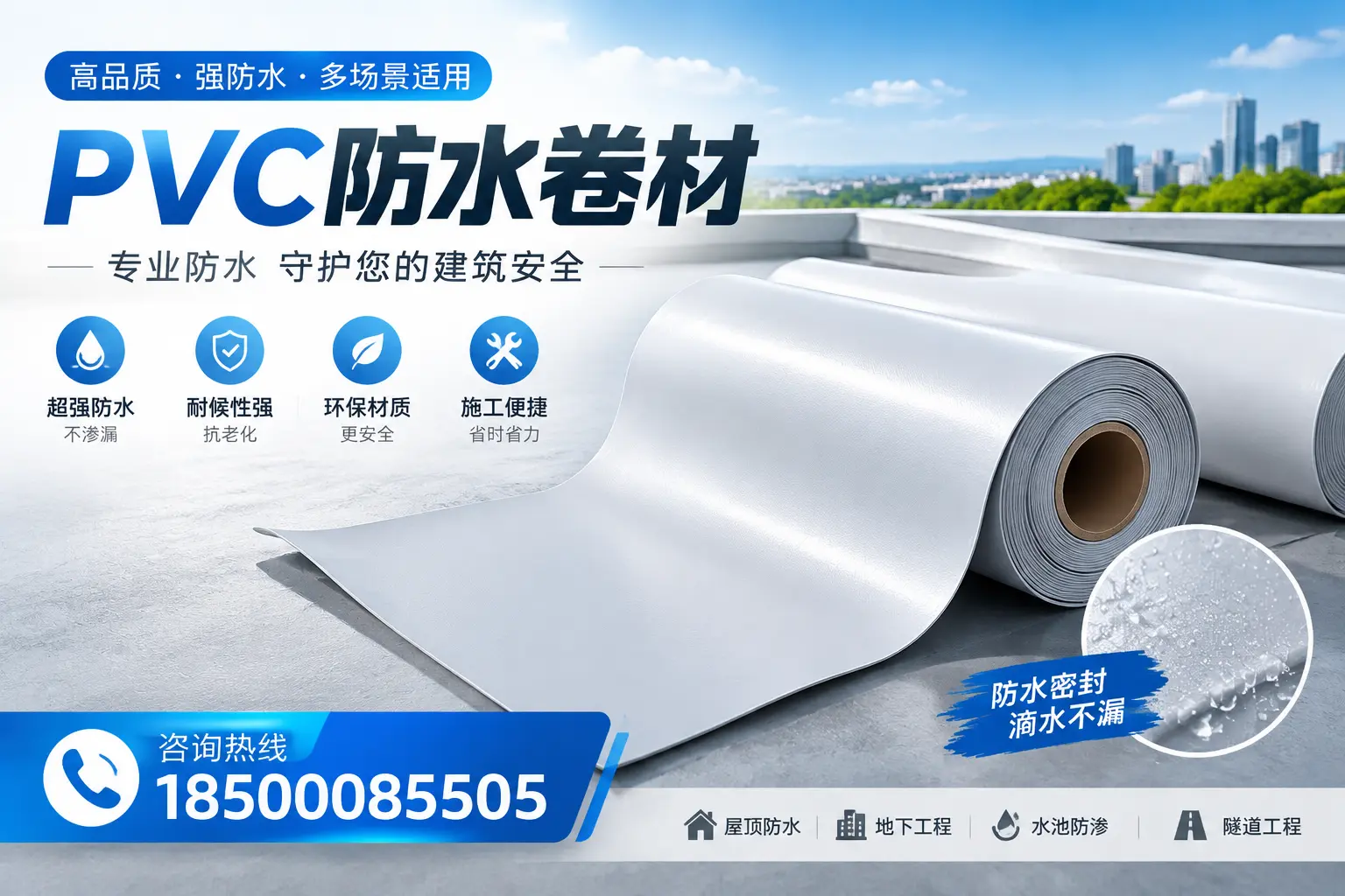 PVC防水卷材的市场竞争分析，烟台品牌选择参考